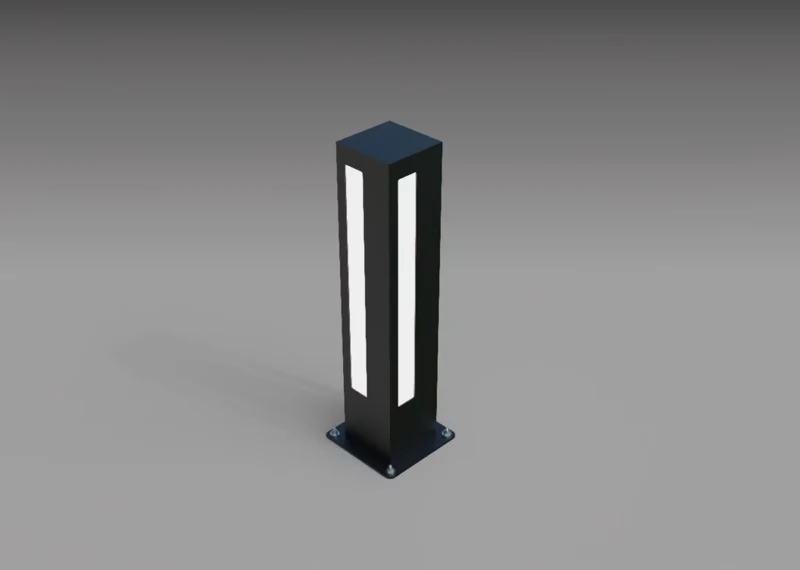 Balizador moderno janela vertical BL 206 — referência original do catálogo Aladin
