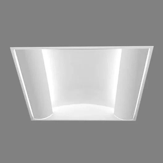 Luminária embutir difusores laterais FE 216L — referência original do catálogo Aladin