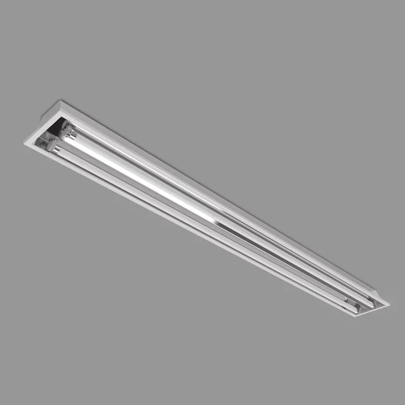Luminária LED tubular de embutir FE 213 — referência original do catálogo Aladin