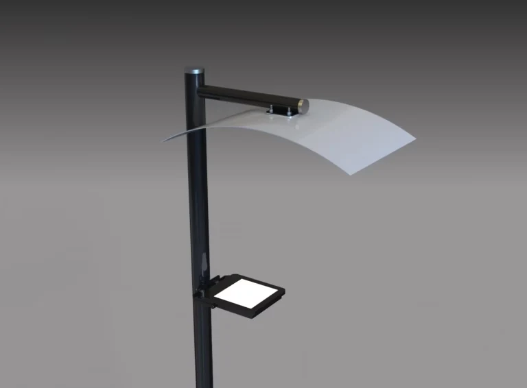 Poste com rebatedor LED PT 293 — referência original do catálogo Aladin
