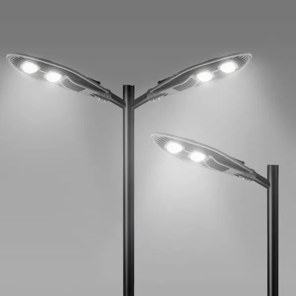 Poste reto luminária publica LED PT 337 — imagem do catálogo Aladin