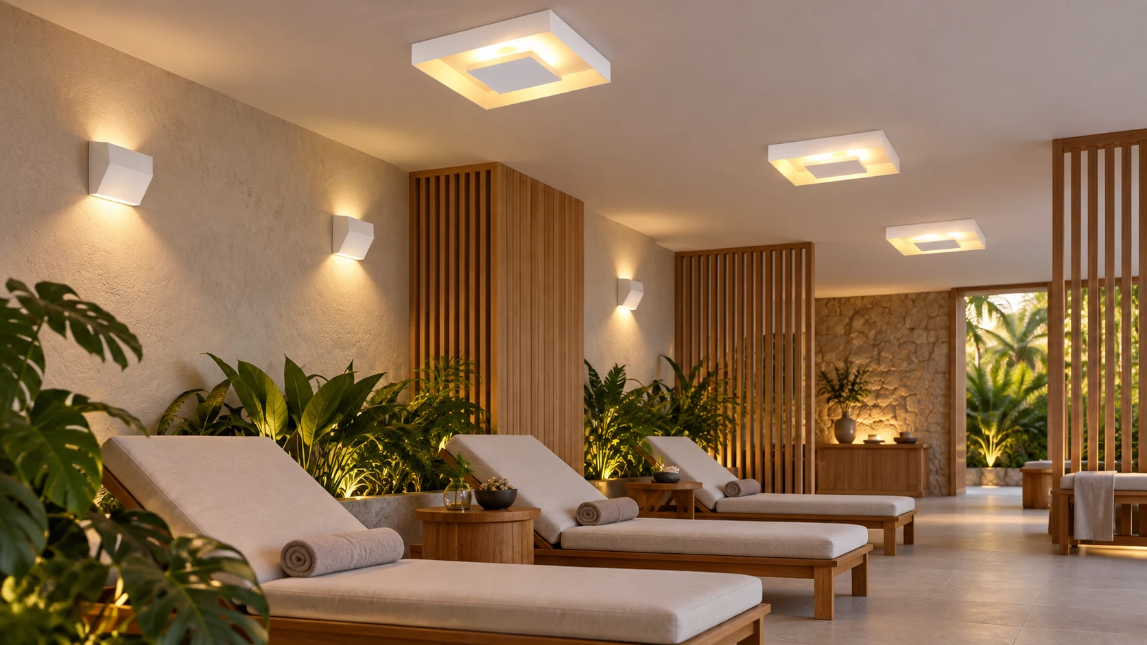 Spa e relaxamento com PL 722 · AD 081 — imagem ilustrativa criada com IA